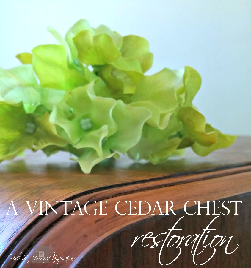Cedar Chest Restoration Redo It Yourself Inspirations Cedar Chest