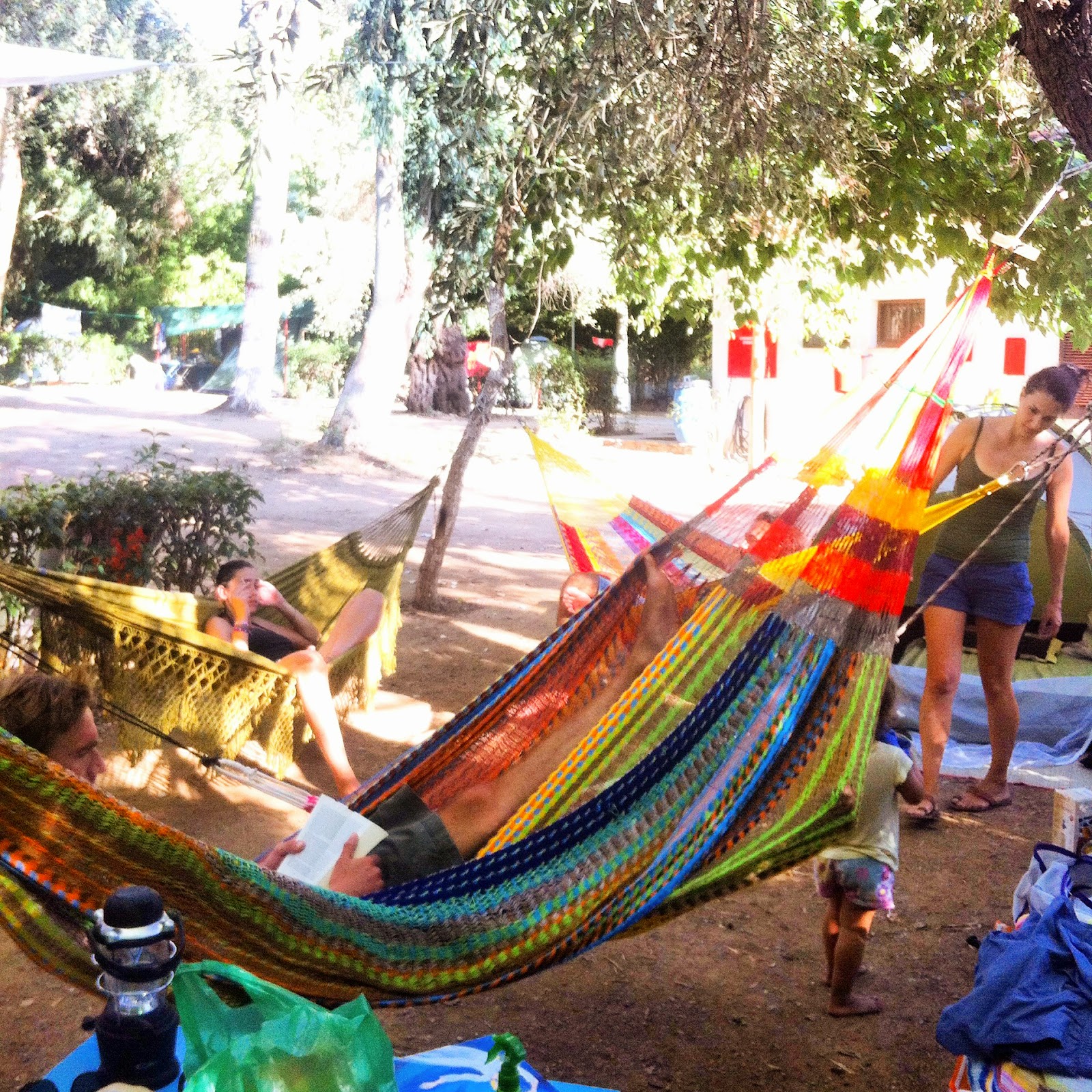 Αιώρες Ταξιδευοντας με μια Αιώρα Hammocking Greece Hammock Camping