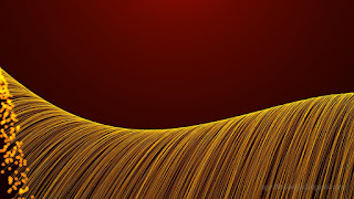 Red and orange Art Background particles and lines for text and logo