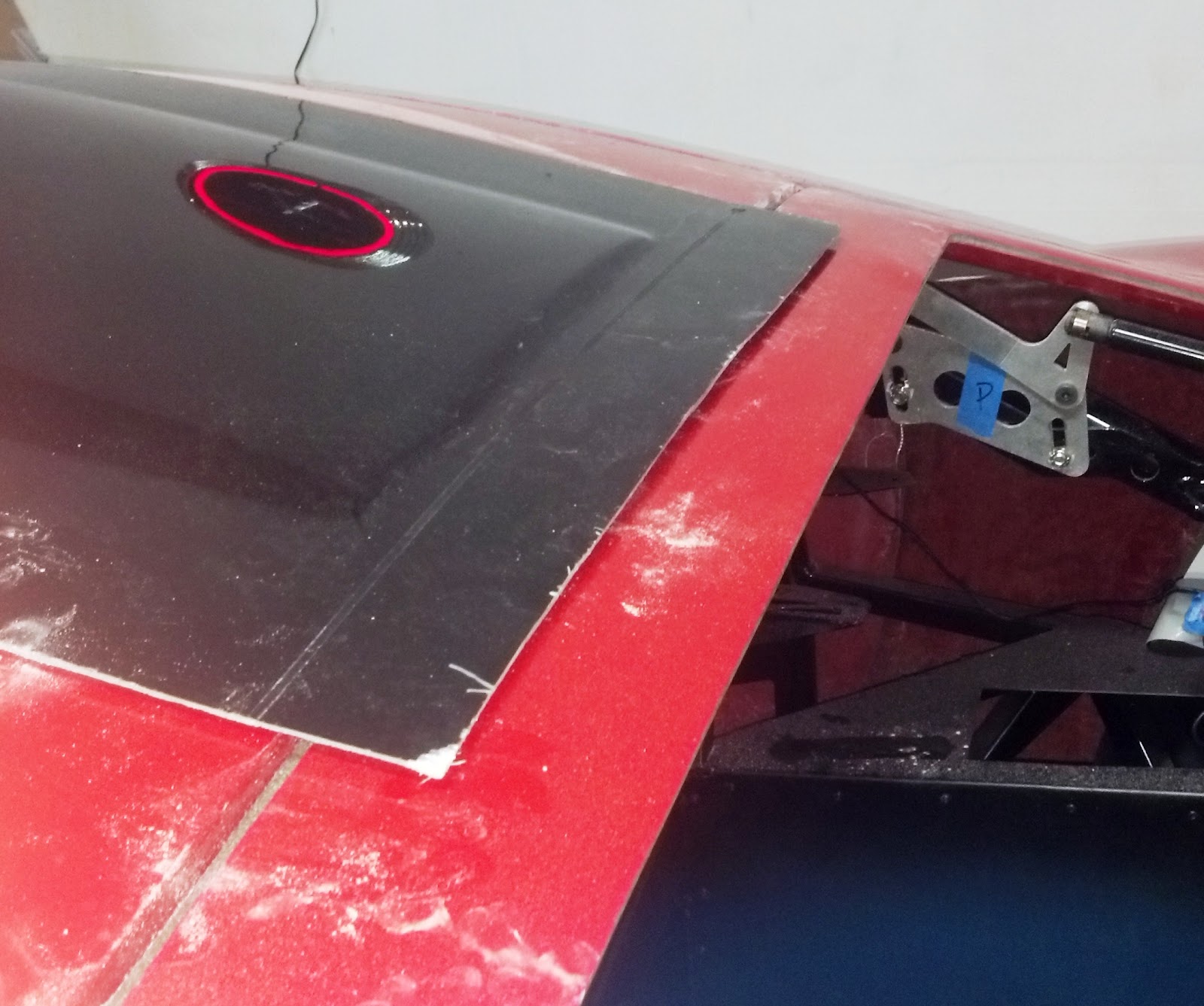 Super Car Build Roof Scoop