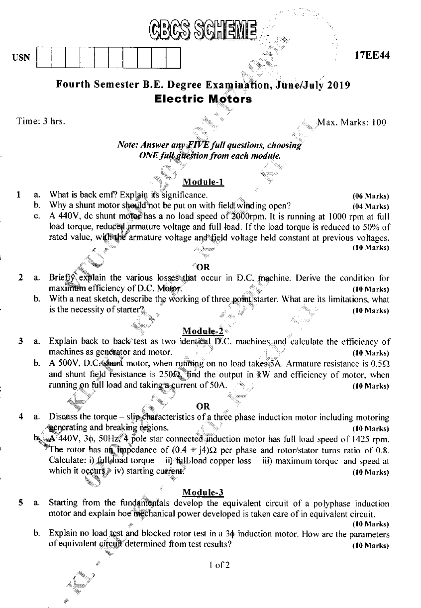 Electric motors essay picture