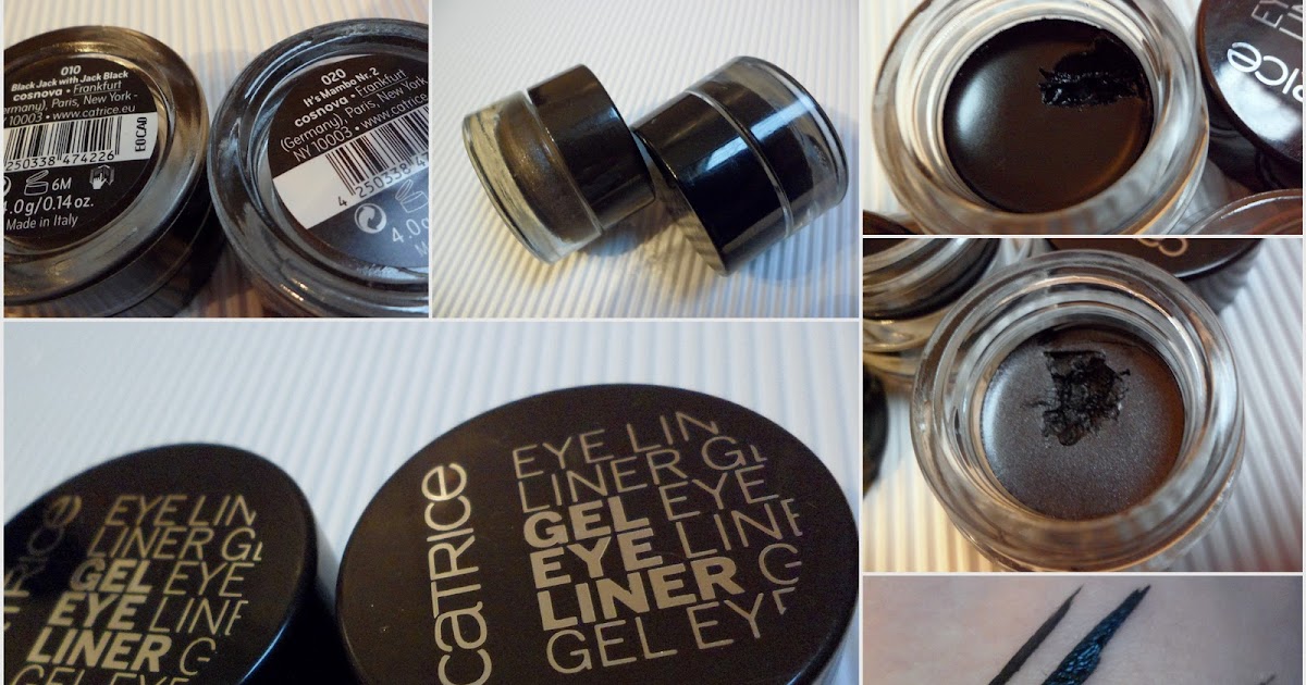 Makijaż Catrice Gel Eyeliner (żelowy eyeliner) Atqa Beauty Blog