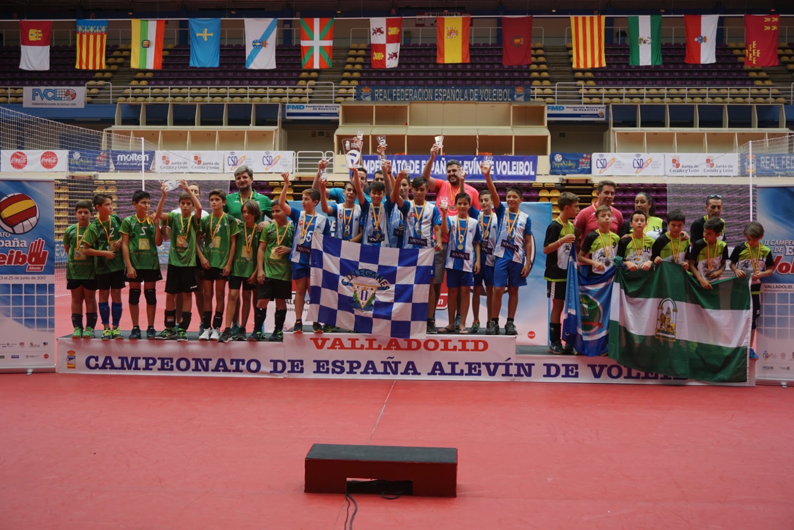 Club Voleibol Leganés se proclama campeón