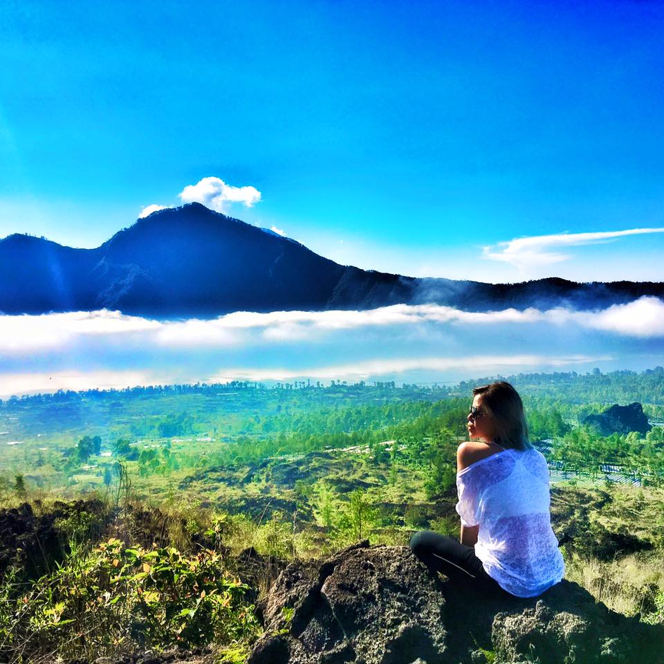 Crystal Phuong- #TravelwithCrystal- Bali, Mount Batur Volcano at sunrise