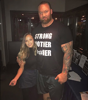 Games of Throne star, The Mountain, has a girlfriend half his size (photos)