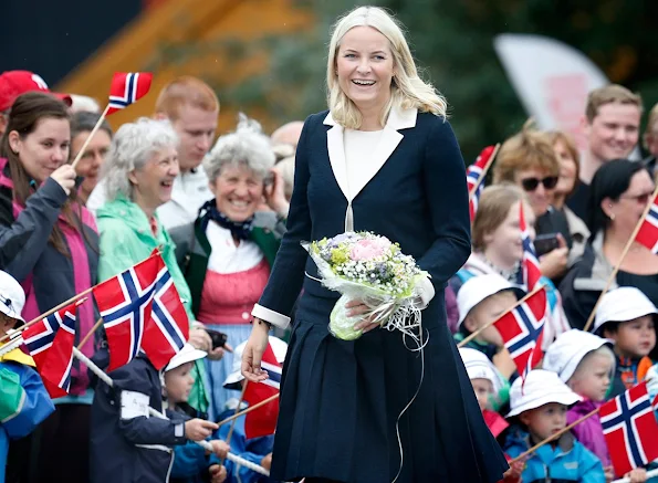 King Harald, Queen Sonja, Crown Prince Haakon and Crown Princess Mette-Marit visited Kristiansand,