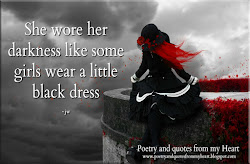 she jw wore darkness quotes wear heart poetry