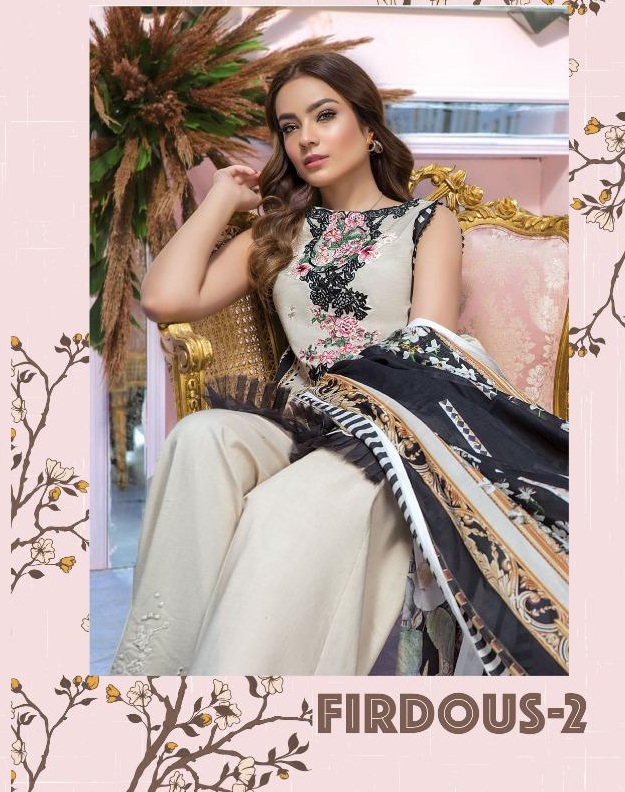 Deepsy Firdous vol 2 Cotton pakistani Suits