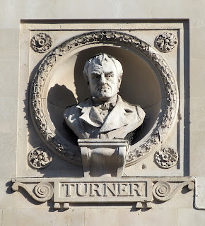 Bust of Turner, Piccadilly, London