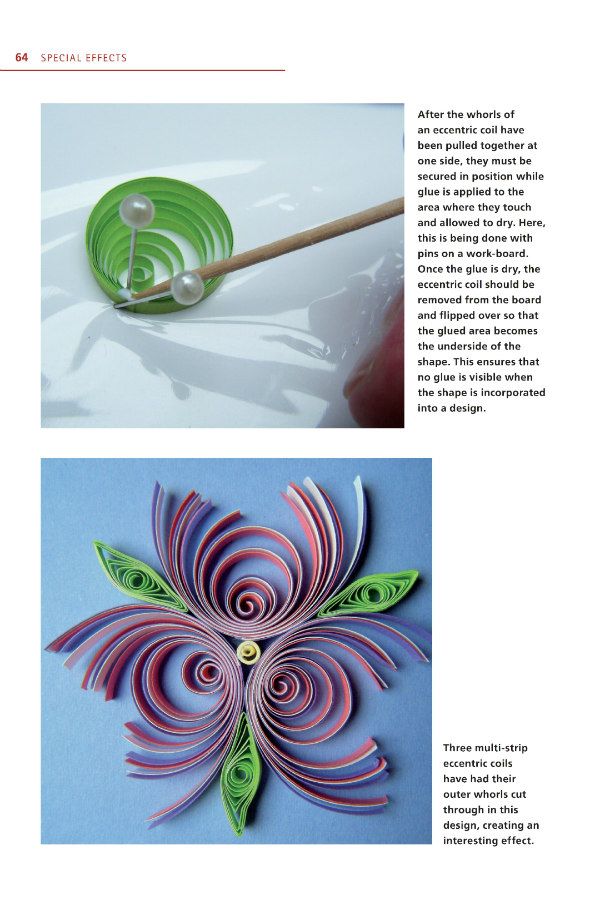 New Quilling Book The Art of Paper Filigree