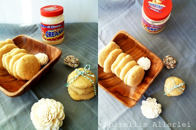 Erdnussbutter Cookies Kekse mit Erdnussbutter