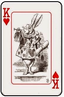 Pollyanna Reinvents: Alice in Wonderland Card Banner