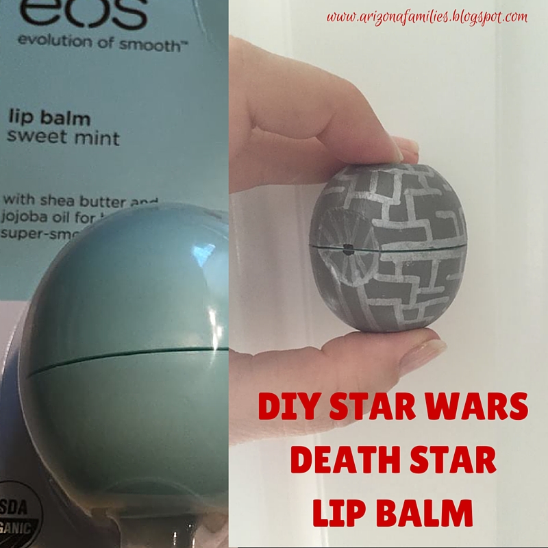 Arizona Families: Star Wars Death Star Lip Balm #EOS #DIY #StarWars  #DeathStar