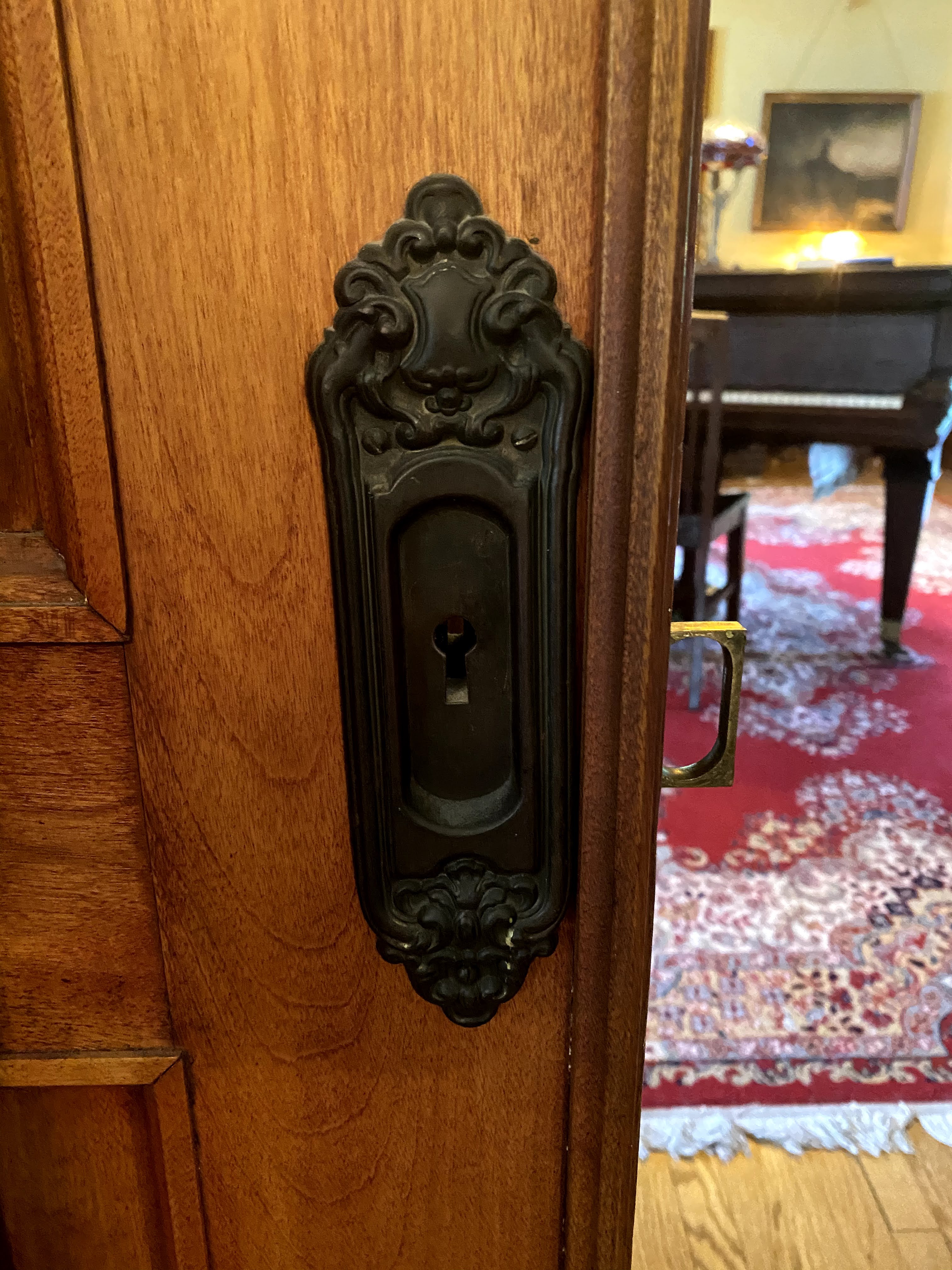 Original Pocket Door in a Queen Anne