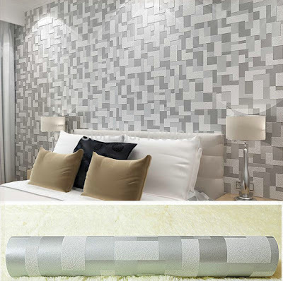 Desain wallpaper dinding ruang tamu