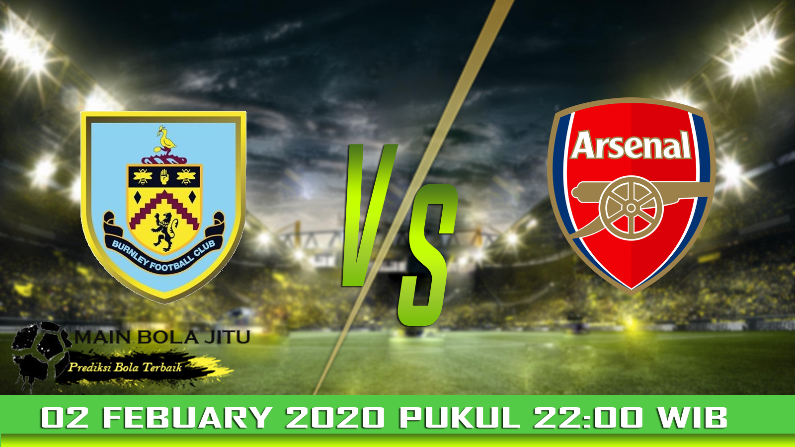 Prediksi Bola Burnley vs Arsenal tanggal 02-02-2020