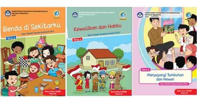 Buku Tematik Terpadu Kelas 3 Kurikulum Edisi Revisi 2018
