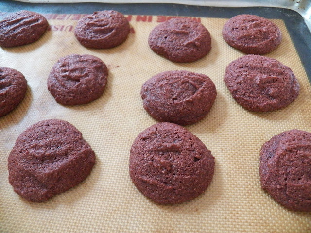 Gluten Free Red Velvet Cookies