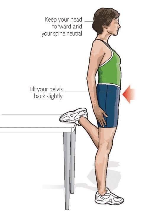 QUAD STRETCH EXERCISE