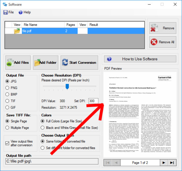 How To Convert PDF To JPG File Quickly