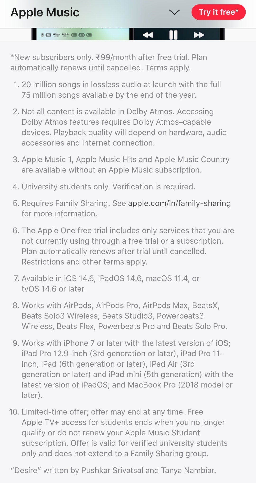 [Latest*] Apple Music web player (download)| Apple Music web player not