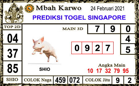 Pred Sgp Rabu 24 Februari 2021 Prediksi Togel Singapura Wap Top Pred Sgp Rabu 24 Februari 2021 Prediksi Togel Singapura Wap Top