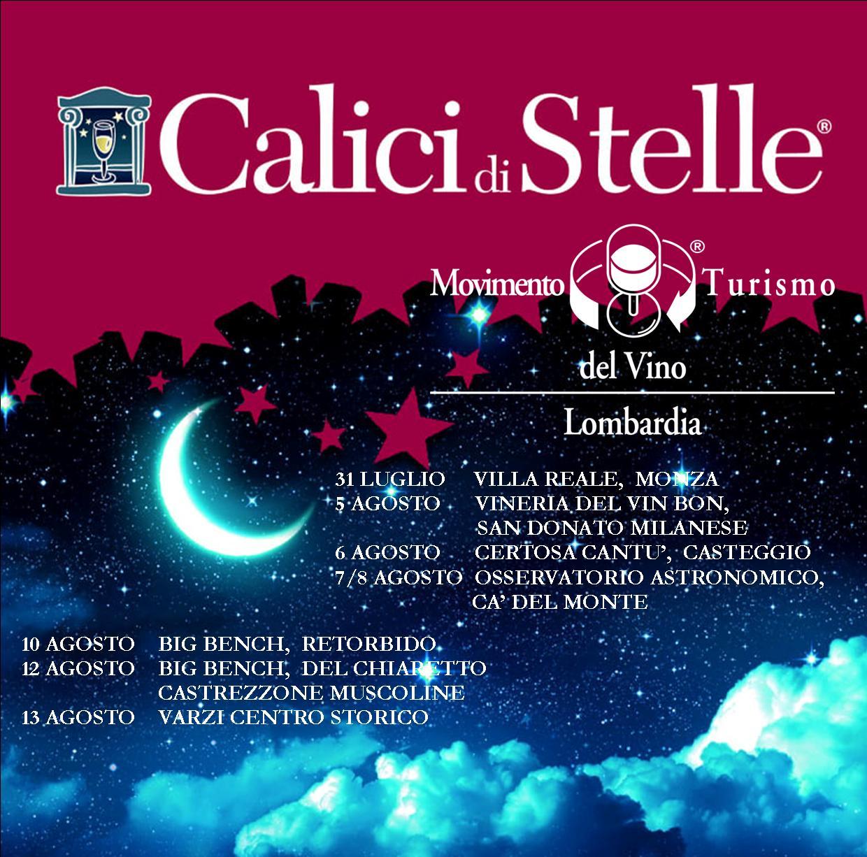 Grandi Storie di Piccoli “CALICI DI STELLE” 2021 DAL 31 LUGLIO