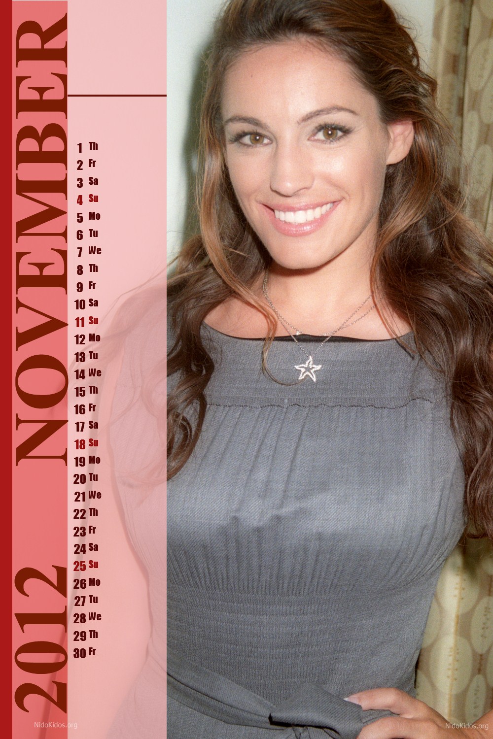 Kelly Brook Official Calendar 2012