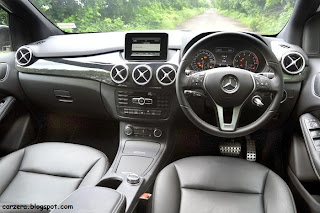 Mercedes B-class launched at Rs 21.49L interior view