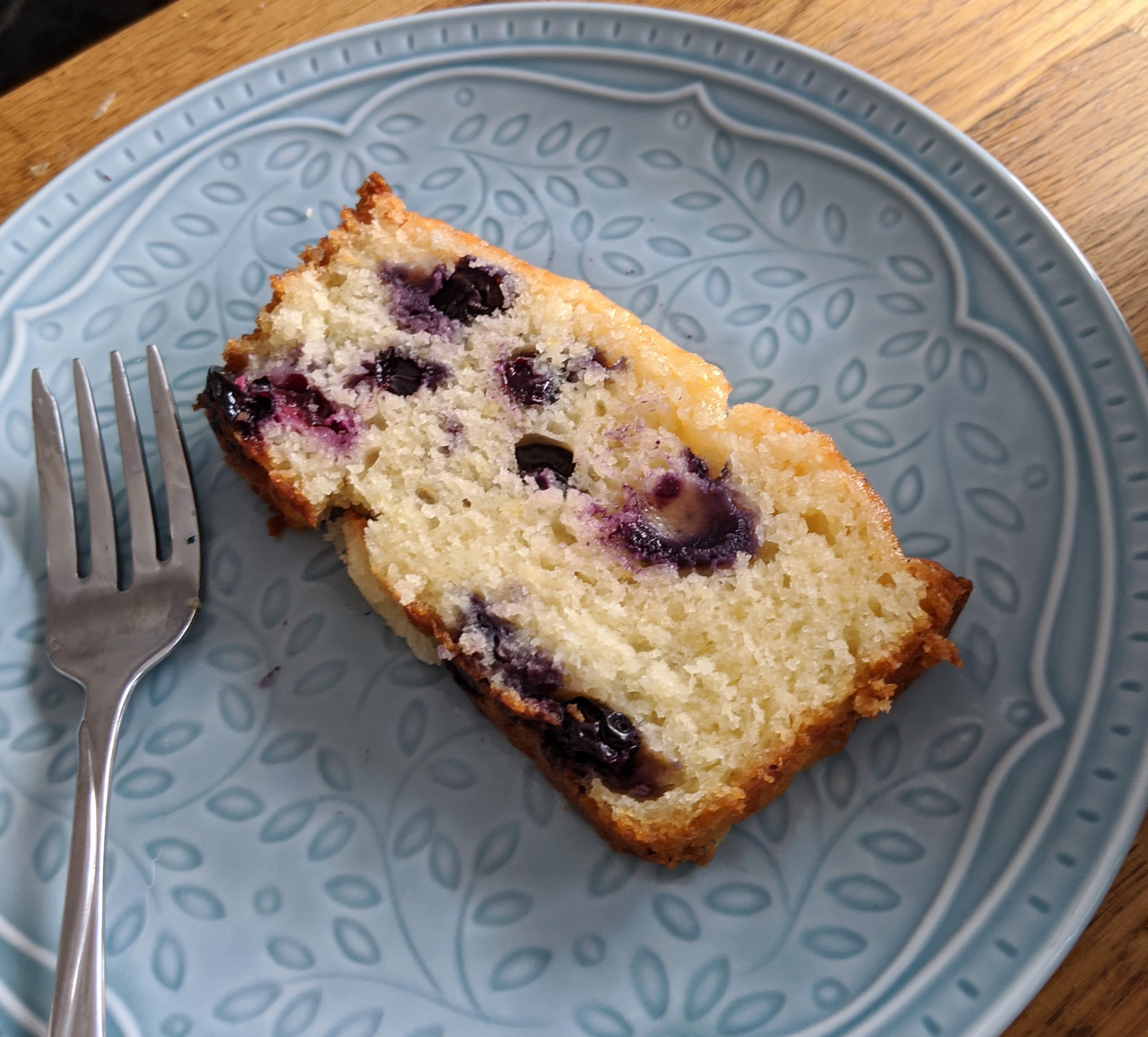 Lemon Blueberry Yogurt Loaf Cake The Sassy Squid