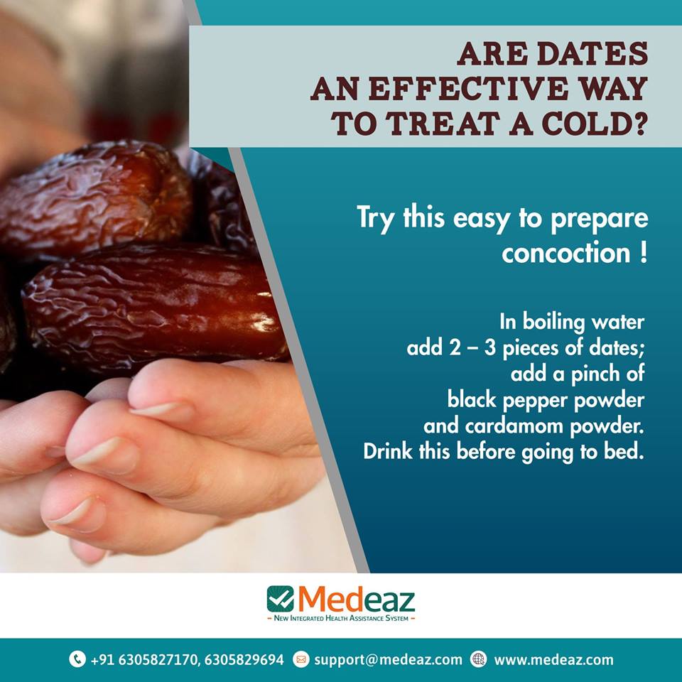 Benefits Of Dates During Cold