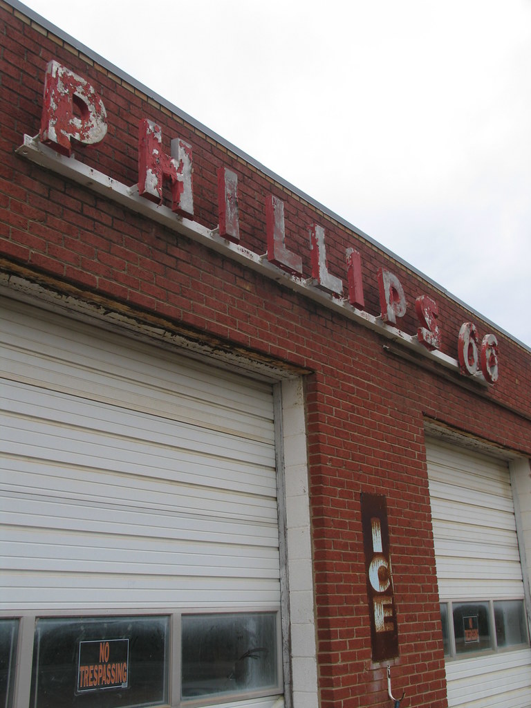 Old Phillips 66 Service Station Denver