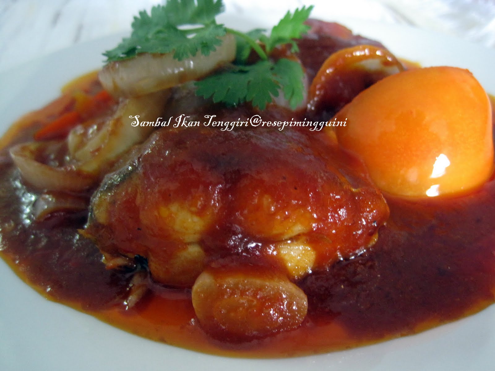 Sambal Ikan Tenggiri Blog Resepi Masakan