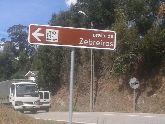 Placa Praia de Zebreiros