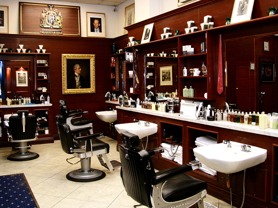"Tweedland" The Gentlemen's club Geo F Trumpers Traditional Barber