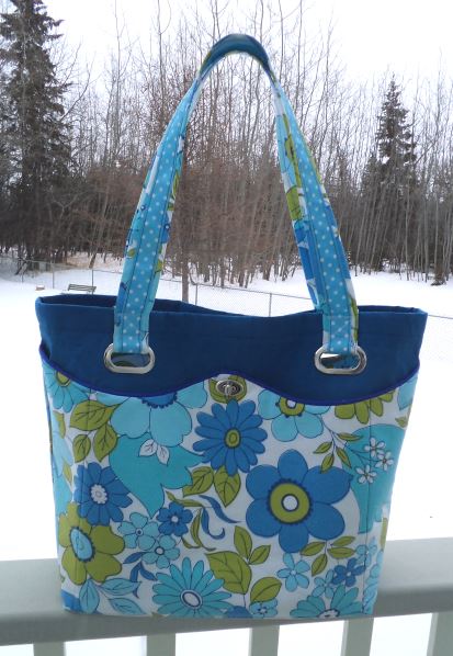 Customized Sew4Home Market Tote Crafted by eSheep Designs