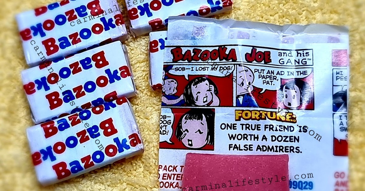 Do you remember Bazooka Bubble Gum?