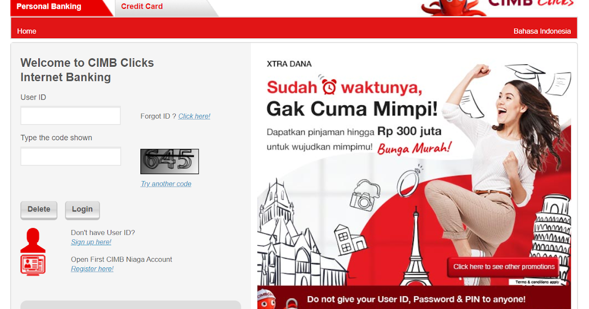 Cara Daftar CIMB Clicks Tahun 2024 Warga Negara Indonesia