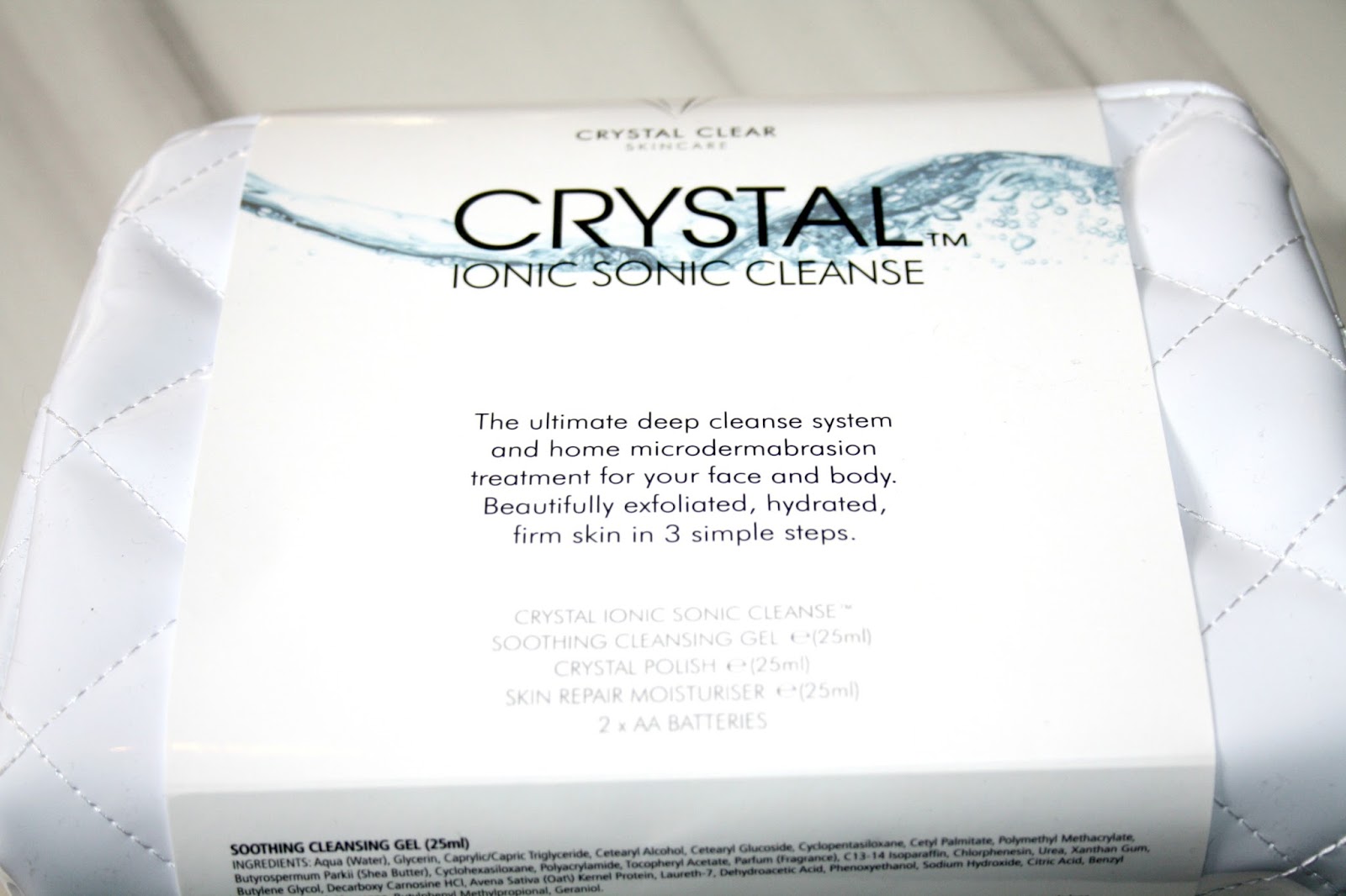 Beautyqueenuk A UK Beauty and Lifestyle Blog Crystal Clear Ionic