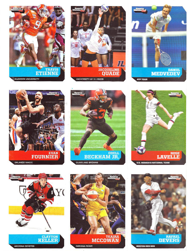 Football Cartophilic Info Exchange Sports Illustrated for Kids