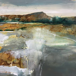 abstract landscape contemporary paintings painting joan watercolor fullerton seascape artist nature paysage walking earth acrylic aquarelle joanfullerton joanfullertonpaintings peinture artwork