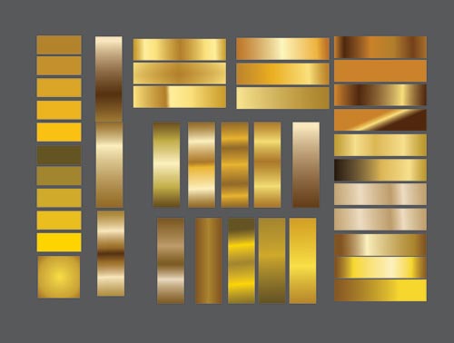golden gradient megapack color for
