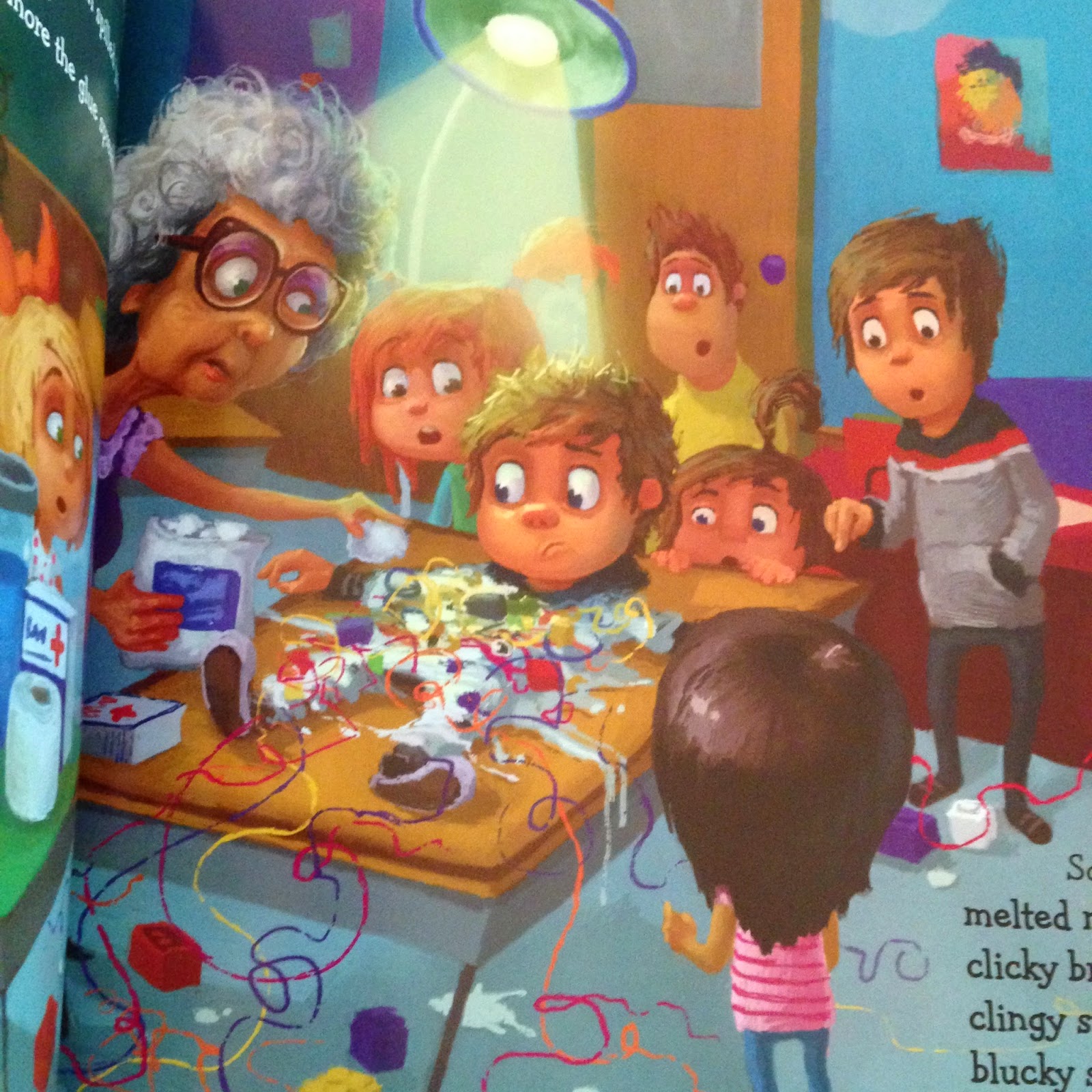 Primarily Art with Mrs. Depp Too Much Glue!