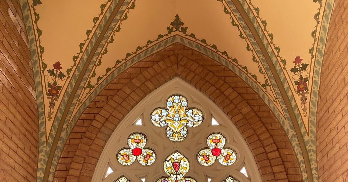 American Heartland NeoGothic Cemetery Chapel in New Vienna, Iowa