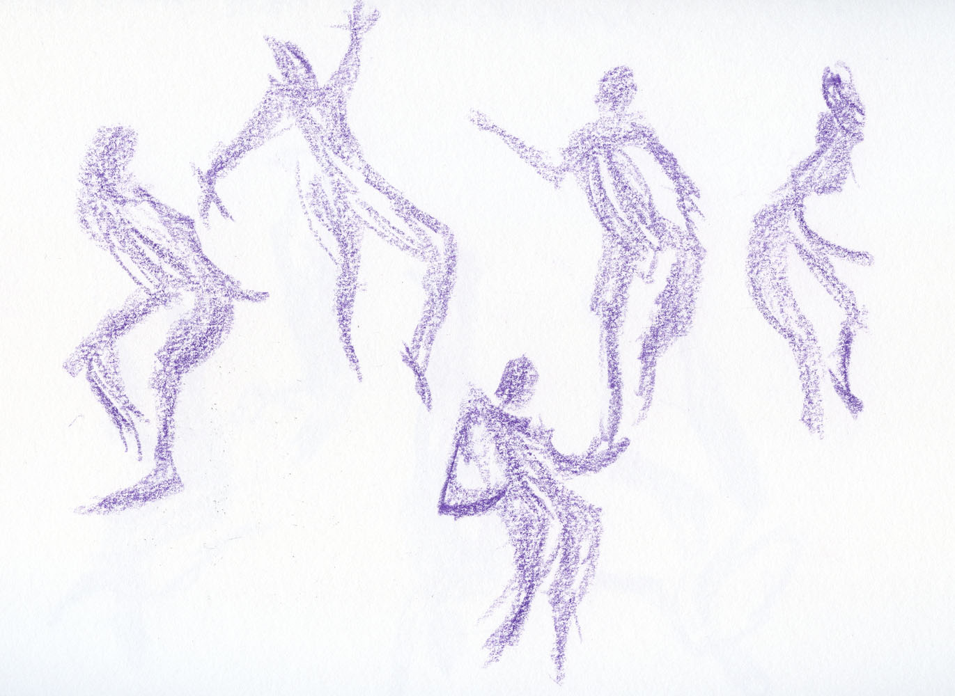 ArtStation - 30 second - 1 minute gesture drawing