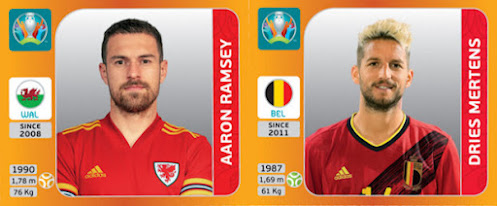 Panini EM EURO 2020 Tournament 2021 Sticker 596 Kingsley Coman /Olivier Giroud 