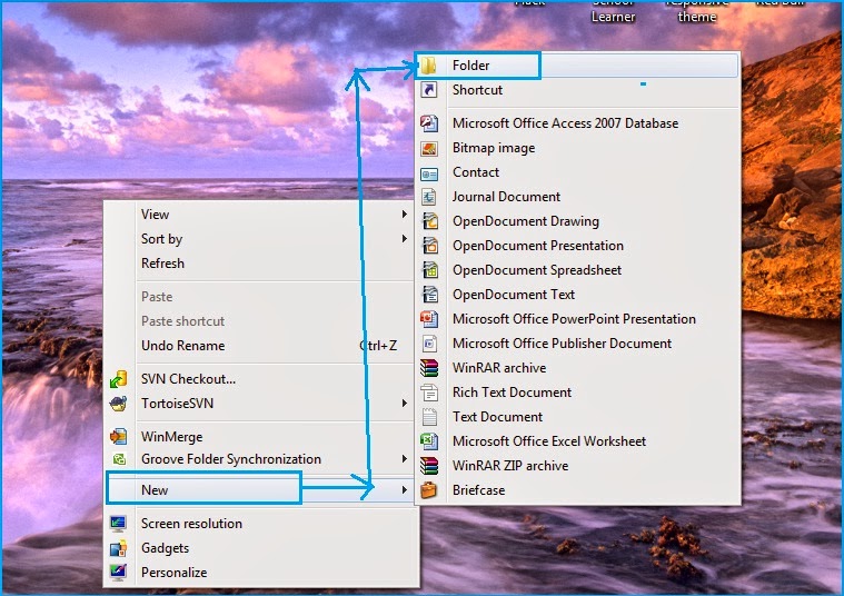 School Learner How To Create A Folder Or Directory In Microsoft