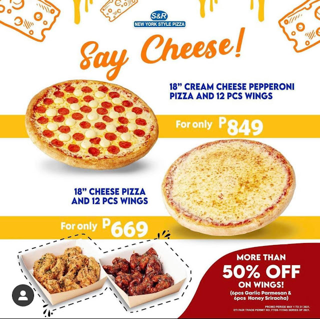 Manila Shopper S&amp;R New York Style Pizza Promos 50 OFF on Pizza
