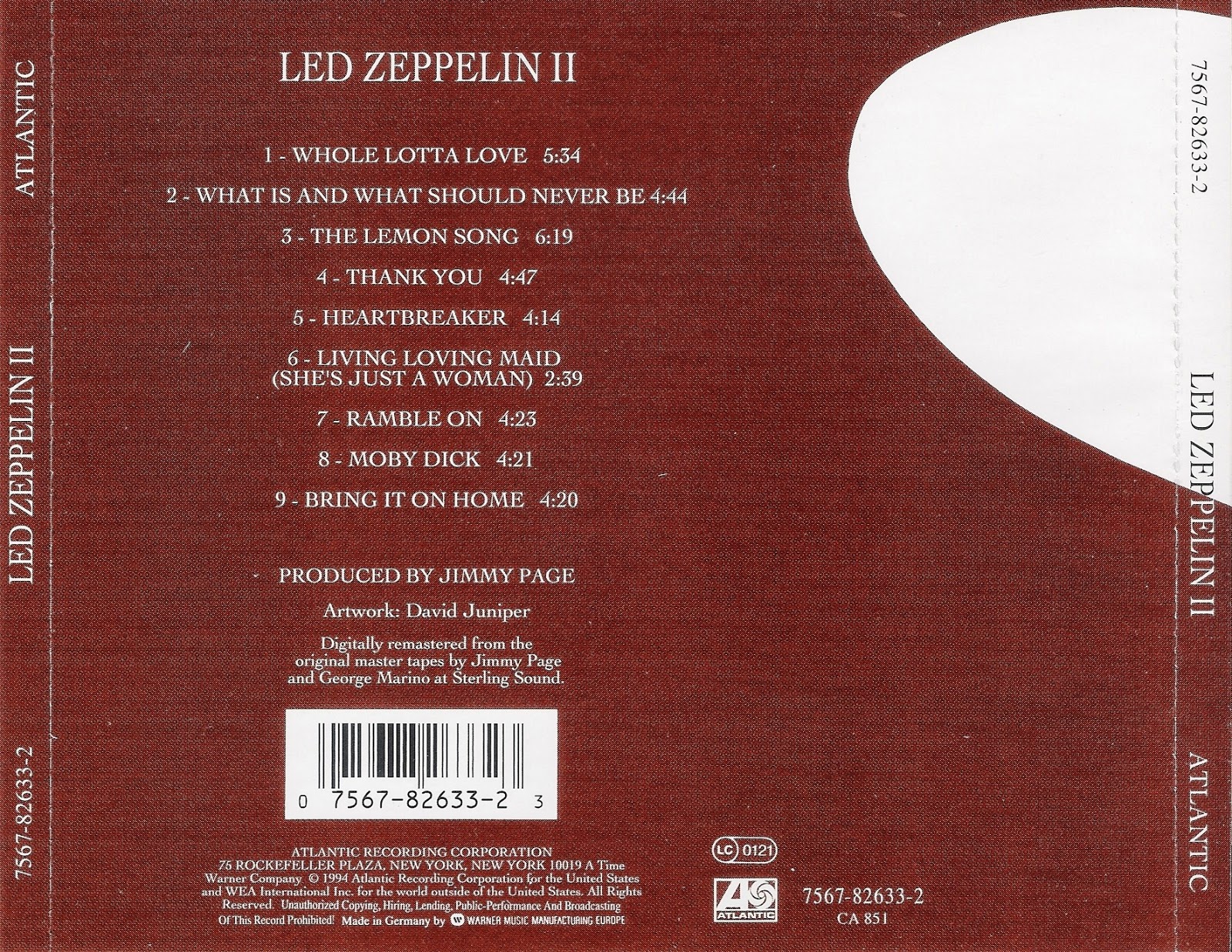 WHERE METAL RULES LED ZEPPELIN II (1969)