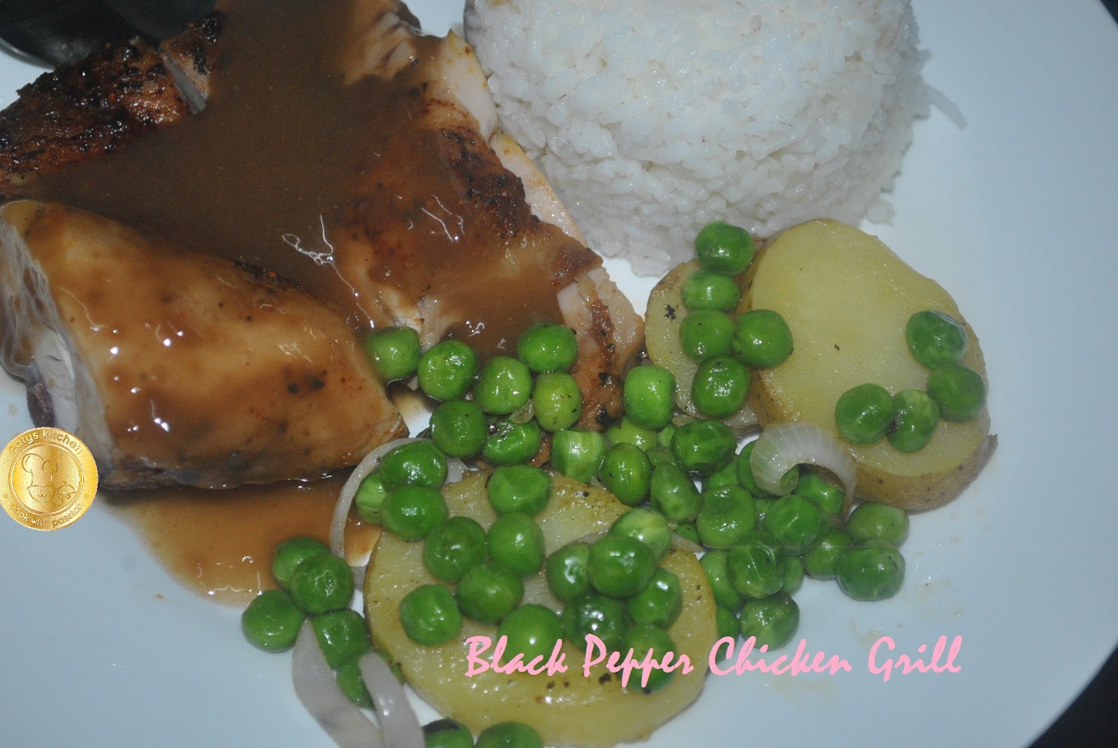 PATYSKITCHEN BLACK PEPPER CHICKEN GRILLED